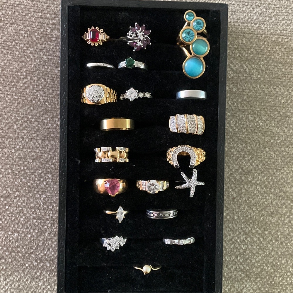 20 Costume Rings Men/Women